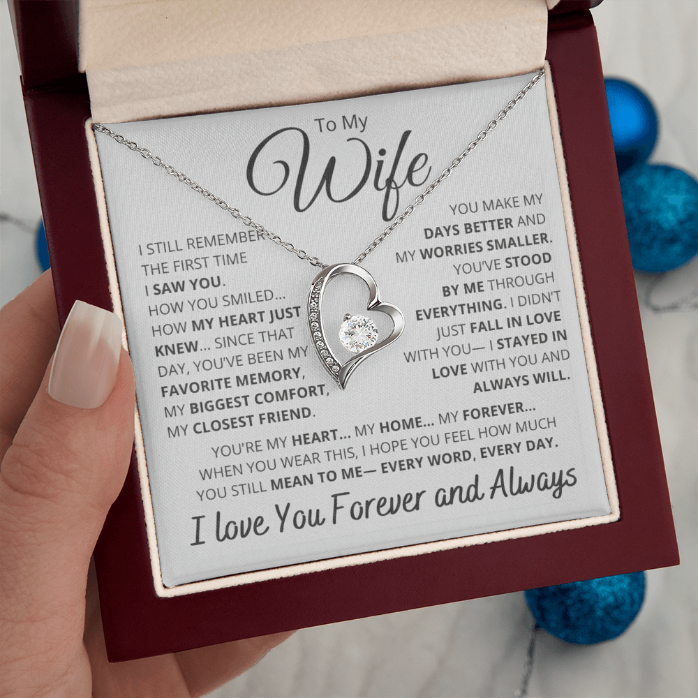 To My Wife – Will Always Love You