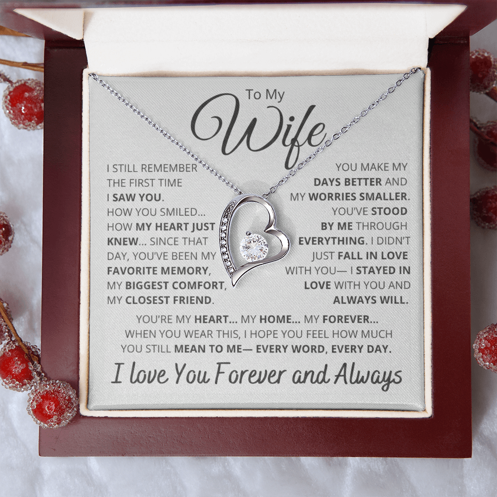 To My Wife – Will Always Love You
