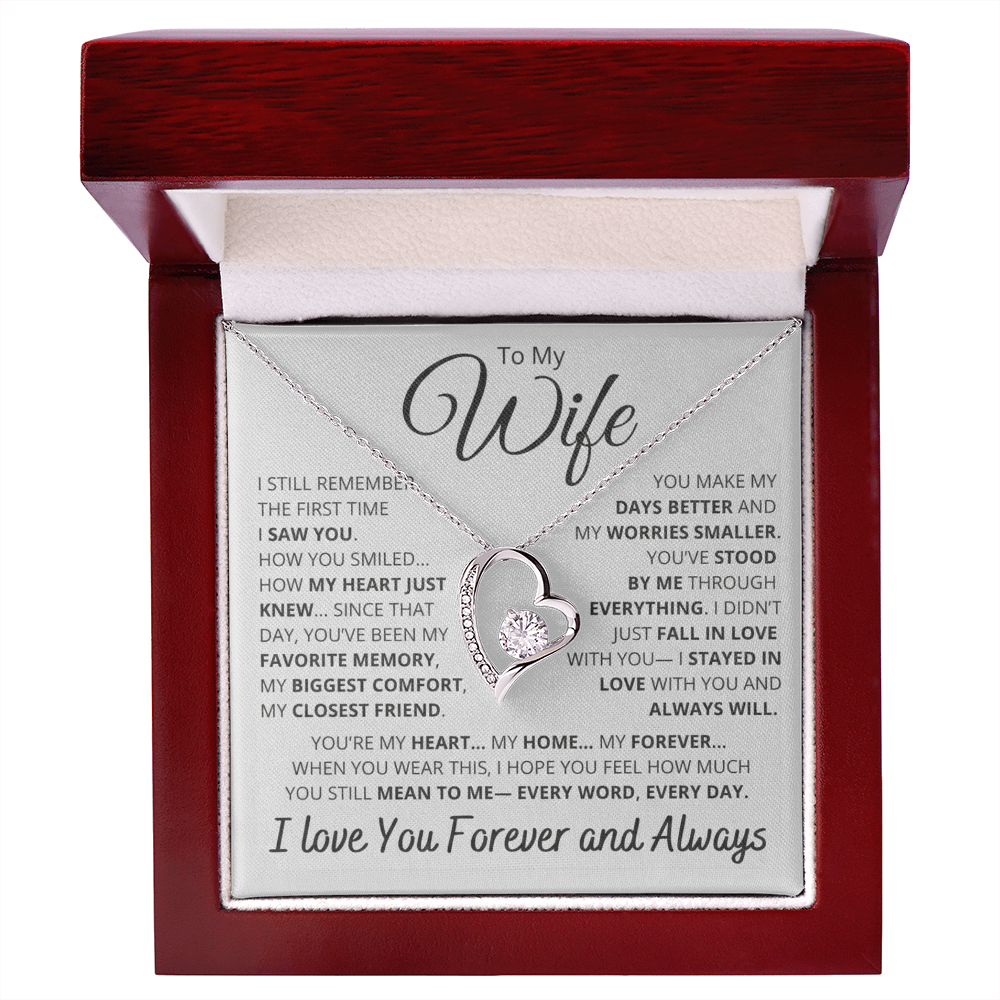 To My Wife – Will Always Love You