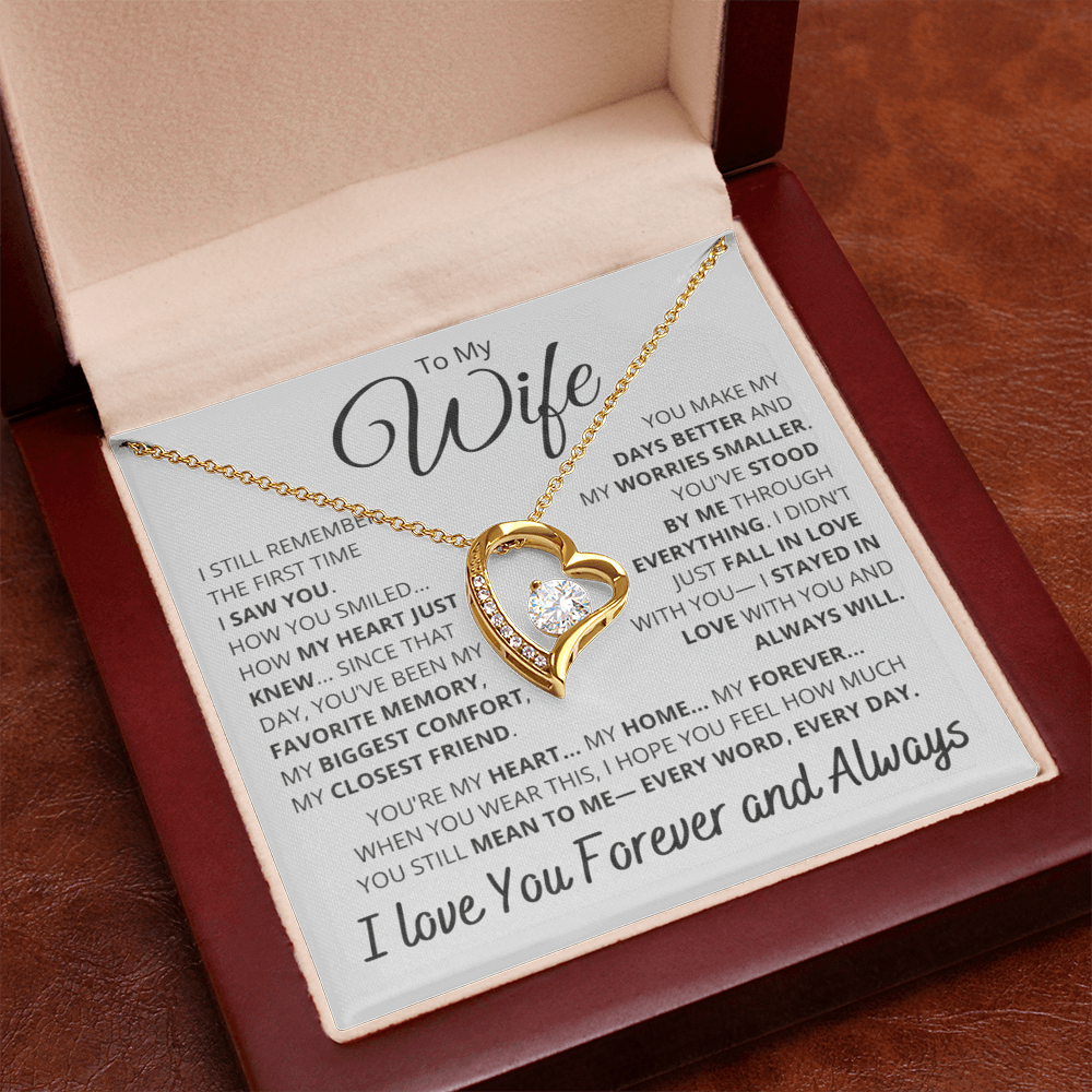 To My Wife – Will Always Love You