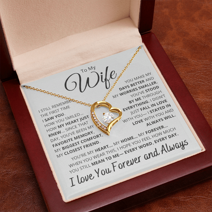 To My Wife – Will Always Love You