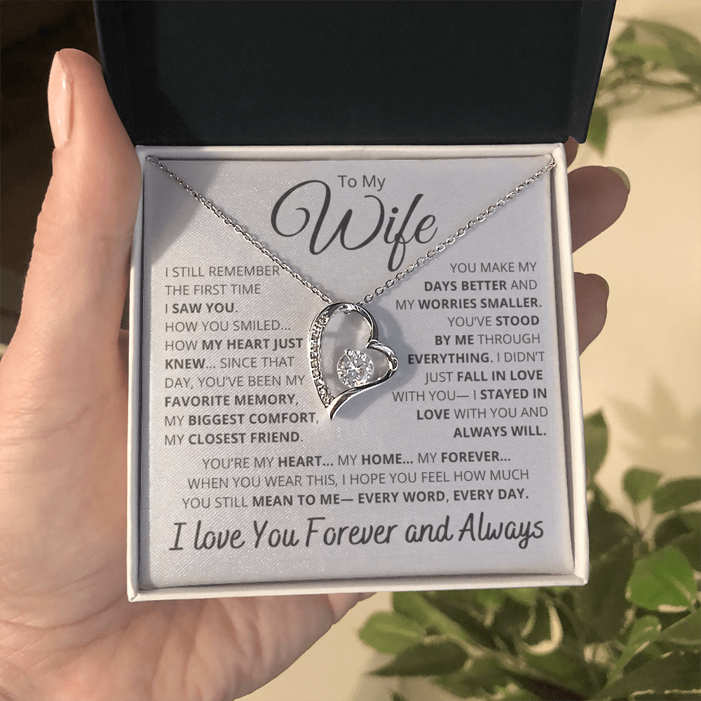 To My Wife – Will Always Love You