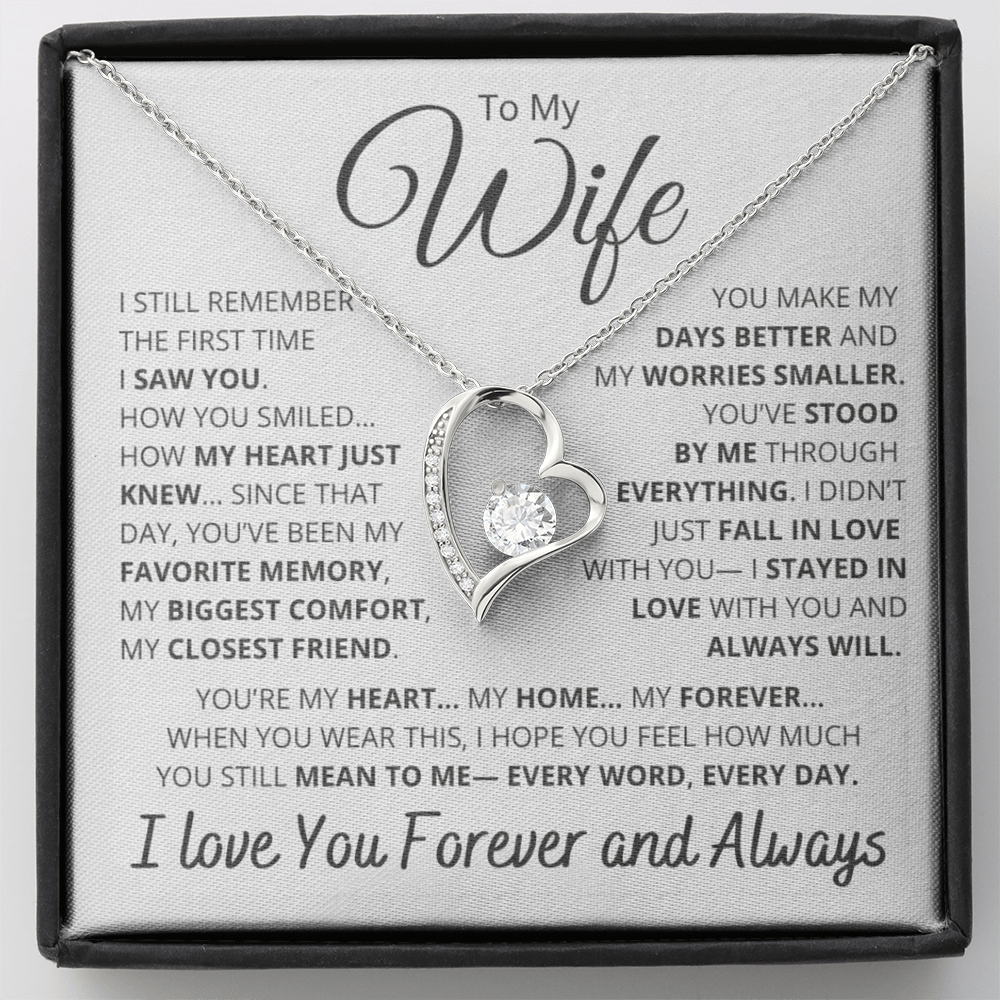 To My Wife – Will Always Love You
