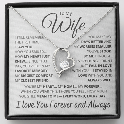 To My Wife – Will Always Love You