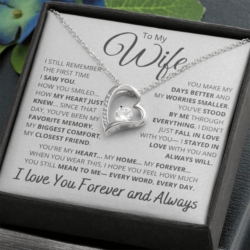 To My Wife – Will Always Love You