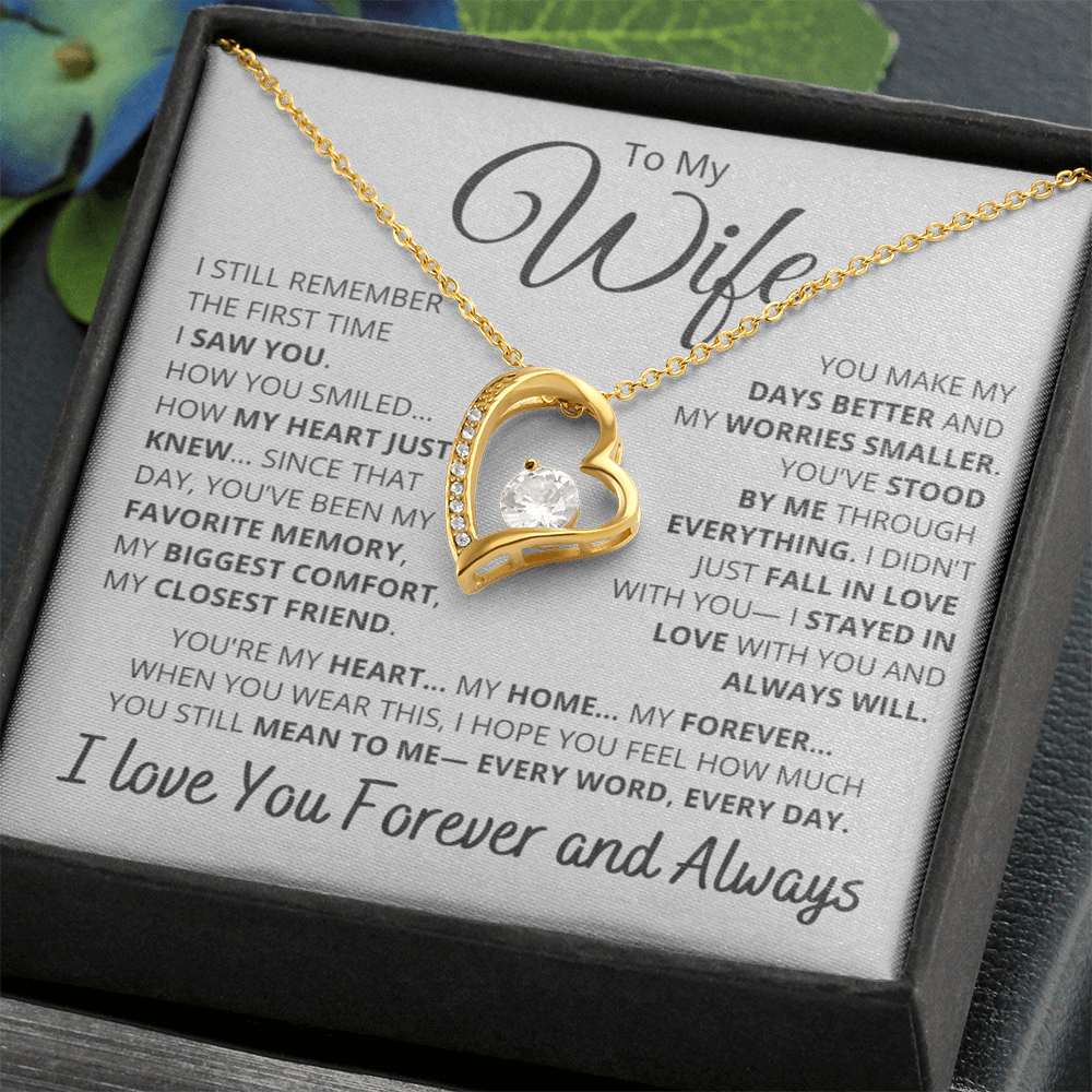 To My Wife – Will Always Love You